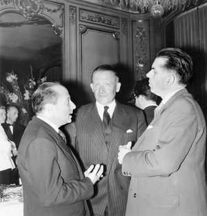 Henri Frenay (1905-1988) french officer and politician here late 40's