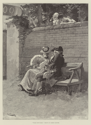 Walls Have Ears (engraving)