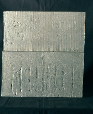 Cycladic Book, 1957 (plaster)