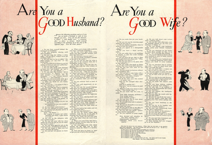 Questionnaires, 1950s (print)