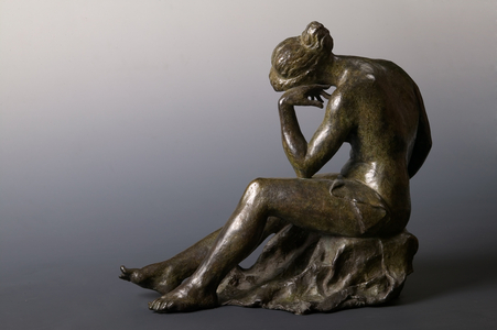 Resting Female Nude (bronze)