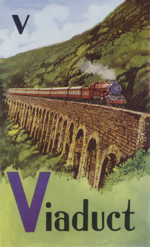 V, Viaduct (colour litho)