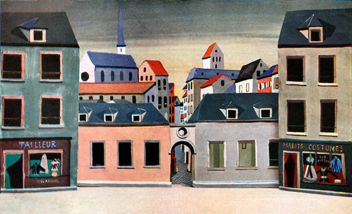 André Derain 's setting  for 'La Concurrence'