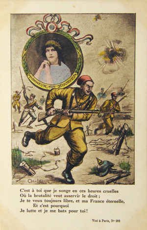 War 14/18, early 20th century (postcard)