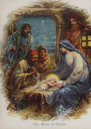The Birth of Christ (chromolitho)