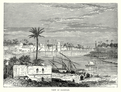 View of Baghdad (engraving)