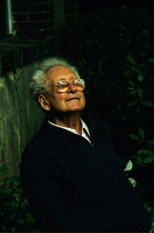 Jean Helion (1904-1987) french painter here in may 1985