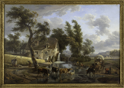 The mill, between 1772 and 1829 (oil)