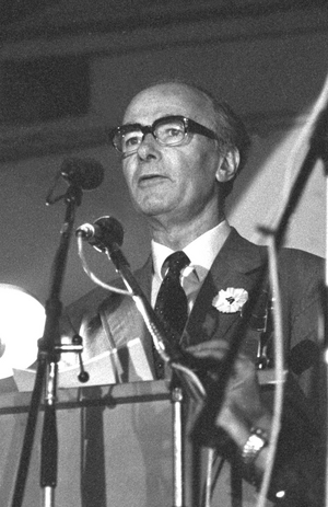 Oslo 19720923. Meeting at Youngstorget where the yes people held their great meeting. Here …, 1972 (photo)