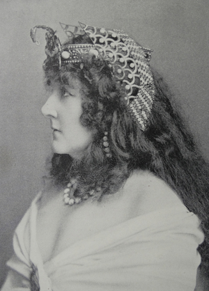FANNY DAVENPORT AS CLEOPATRA