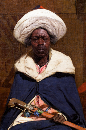 The Moroccan Caliph Tahamy, 1883 (Oil on canvas)