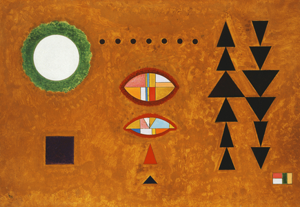 White-White, 1929 (oil on board)