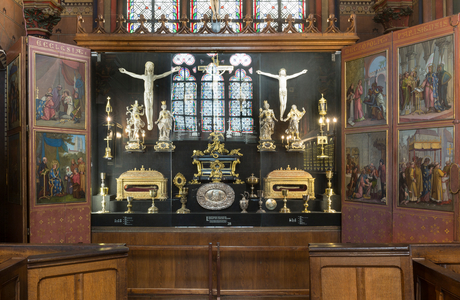 layout of the treasure in the chapter room. Treasure of Notre-Dame-de-Paris