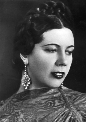 Gianna Pederzini, Italian mezzo soprano 1939