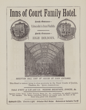 Advertisement (litho)
