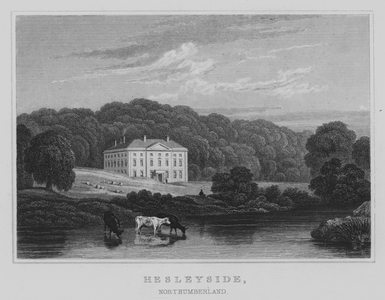 Hesleyside, Northumberland (engraving)