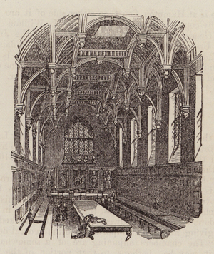 The Middle Temple Hall (engraving)