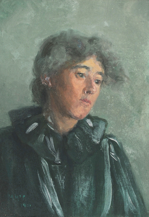 Portrait of Emily Bottomley, 1901 (oil on canvas)