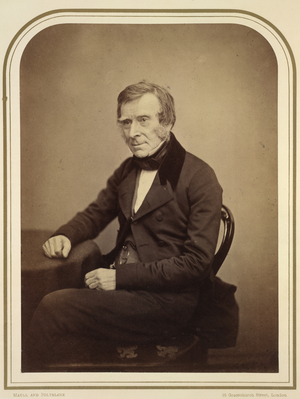 Sir Benjamin Collins Brodie, 1st Baronet (1783-1862). Surgeon. Portrait