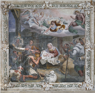 Adoration of the shepherds (fresco)
