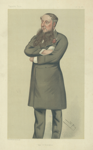 The O'Donoghue of the Glens (colour litho)
