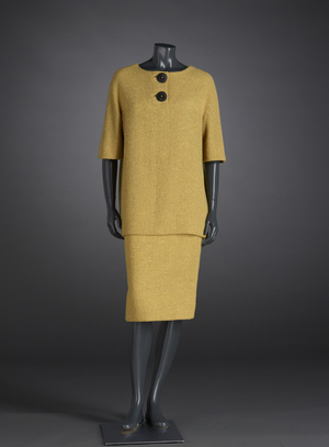 Day dress, 1958 (wool)