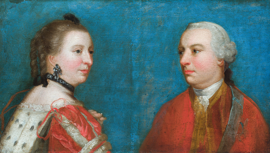 Portrait of 1st Duke and 1st Duchess of Northumberland (oil on panel)