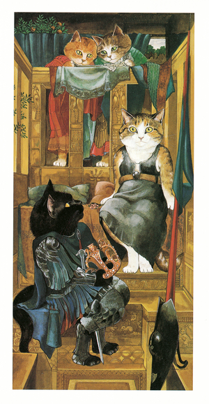 Sir Edward Burne-Jones, King Cophetua and the Beggar Maid (print)