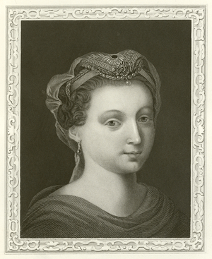 Mary Stuart, Queen of Scotland (engraving)