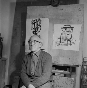 Theo Bechteler, 1964 (b/w photo)