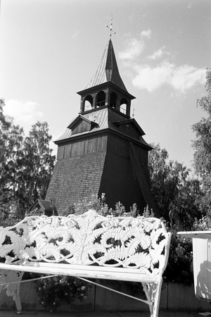 Bell tower of the Church of the Archangel Michael, Mora, Sweden, 1969