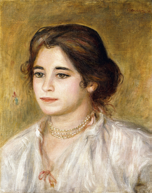 Gabrielle au Collier, 1906 (oil on canvas)
