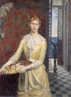 Theresa Isa Dent, 1883 (oil on canvas)