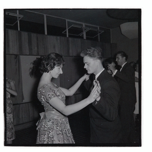 Publicity Club Christmas Party at Donovan Maule Theatre, 22nd December 1958 (b/w photo)