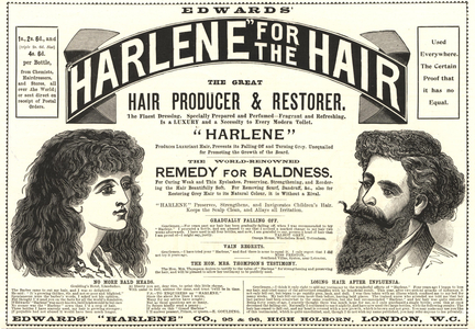 Harlene, 1890s