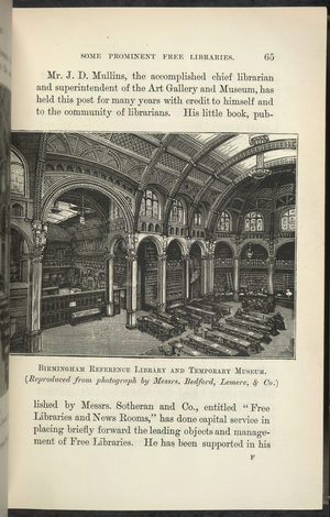 Birmingham Reference Library and temporary museum
