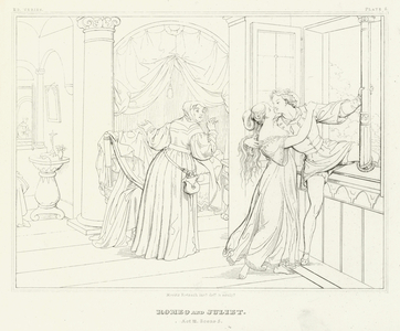 Romeo and Juliet, Act III, Scene 5 (engraving)