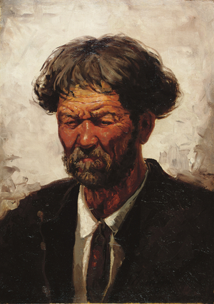Portrait of a Man,  (oil on canvas)