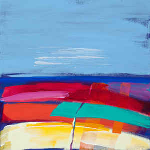 Sunshine in Winter, 2015 (acrylic on canvas)