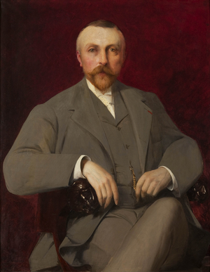 Portrait of Paul Marmottan, 1898 (oil on canvas)