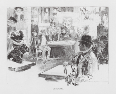 At Bruant's (engraving)