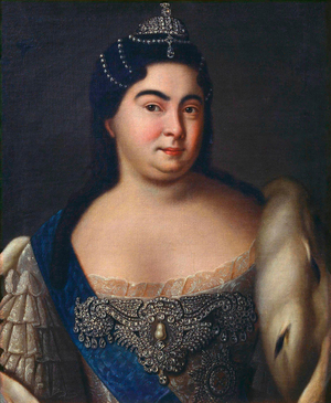 Catherine I, 1724 (oil on canvas)