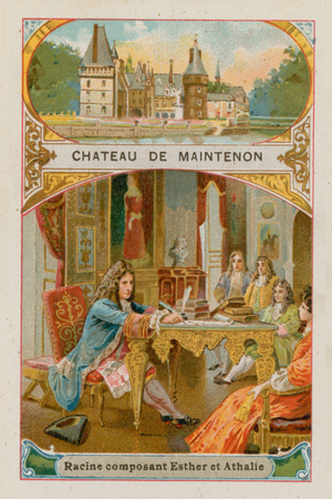 Chateau de Maintenon (chromolitho)