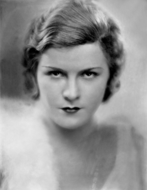 Renate Mueller (b/w photo)