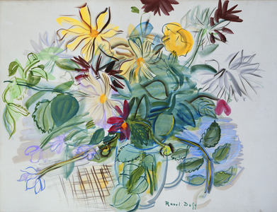 Bouquet de Fleurs, (watercolour on paper)