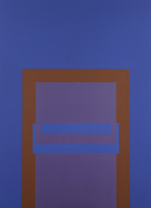 Nowhere 2, 1970 (acrylic on canvas)
