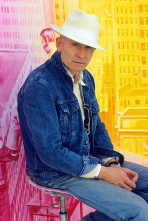 French painter Jacques Monory on april 6, 1983 (Photo)