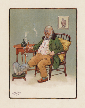 Grandpa (colour litho)