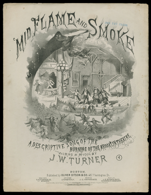 Mid Flame And Smoke, 1876 (print)