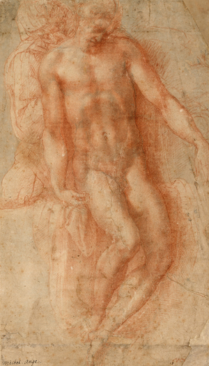 Pieta, c.1530-36 (red chalk)